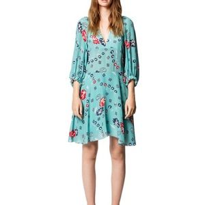 Zadig & Voltaire Remi Daisy silk dress size medium